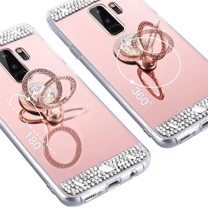 1 шт. зеркальный чехол для телефона Samsung Galaxy S3 4 5 6 7 Edge S8 Plus S9 Plus|Сумки телефона| |