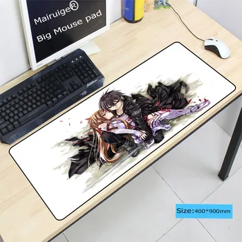 

Mairuige Free Shipping Japan Anime Game Mouse Pad Large Stitch Edge Rubber Mousepad Gaming For CS GO LOL Speed Mice Play Mat