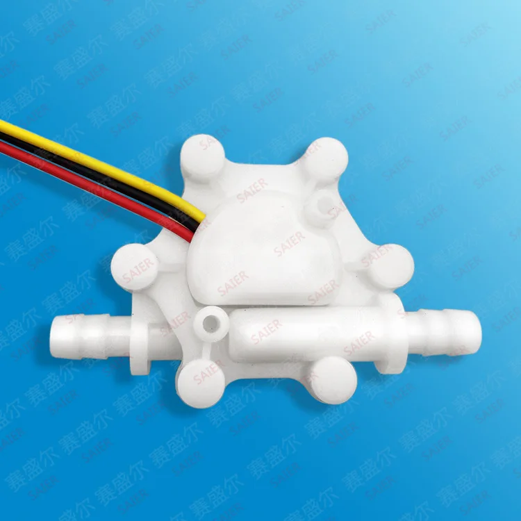 

2PCS Water Flow Meter Flowmeter Hall Flow Sensor indicator counter caudalimetro water heater 0.15-1.5L/min 0.8MPa 4.5-18V