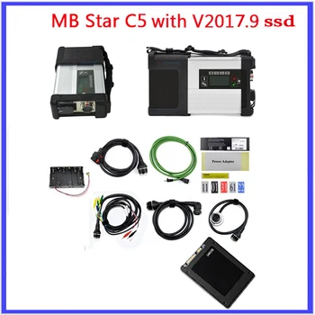 

A+++ Quality Full Chip V2020.06 software ssd Super fast MB STAR C5 MB SD Connect Compact 5 Diagnostic Tool with WIFI Function