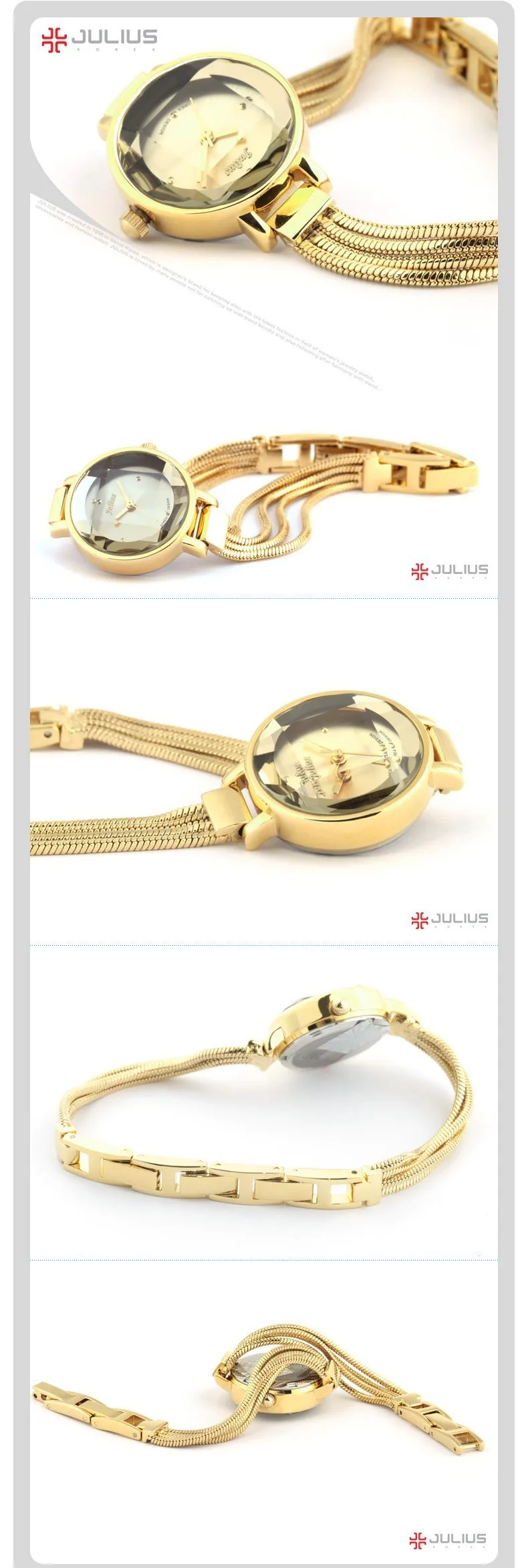 Топ маленькая леди женские часы Япония кварцевые часы тонкой моды платье браслет цепочка змея кисточки девушка подарок на день рождения Julius Box