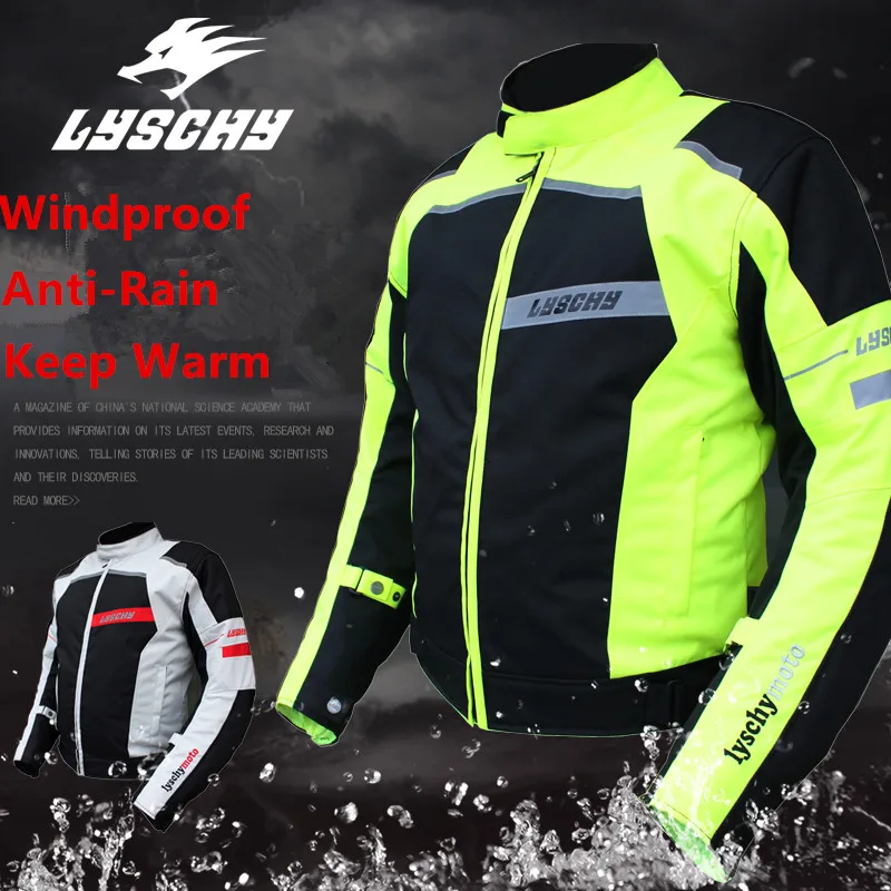 

Genuine Off Road Motorcycle racing Protection Set men Windproof Suit Motorcycle Jacket Motocross Racing Safety Coat+Pants White