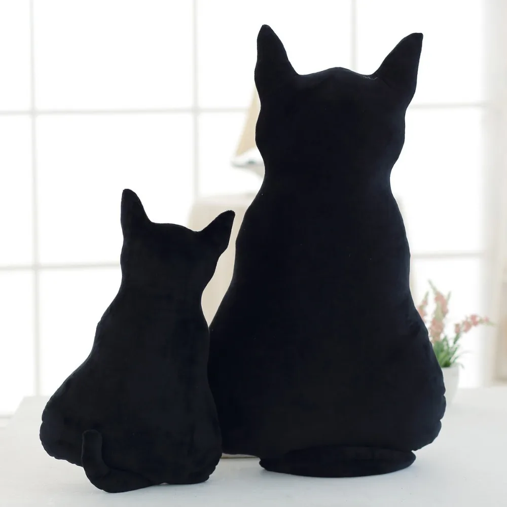 Кошка плюшевые подушки для дивана подушка задняя тень стул кота Подушка Детские