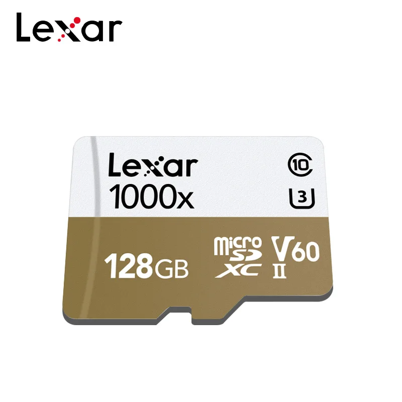 Lexar Профессиональный 1000x microSDHC и microSDXC UHS II Micro SD карта 32 ГБ 64 128 256 TF C10 U3 до 150 МБ/с.