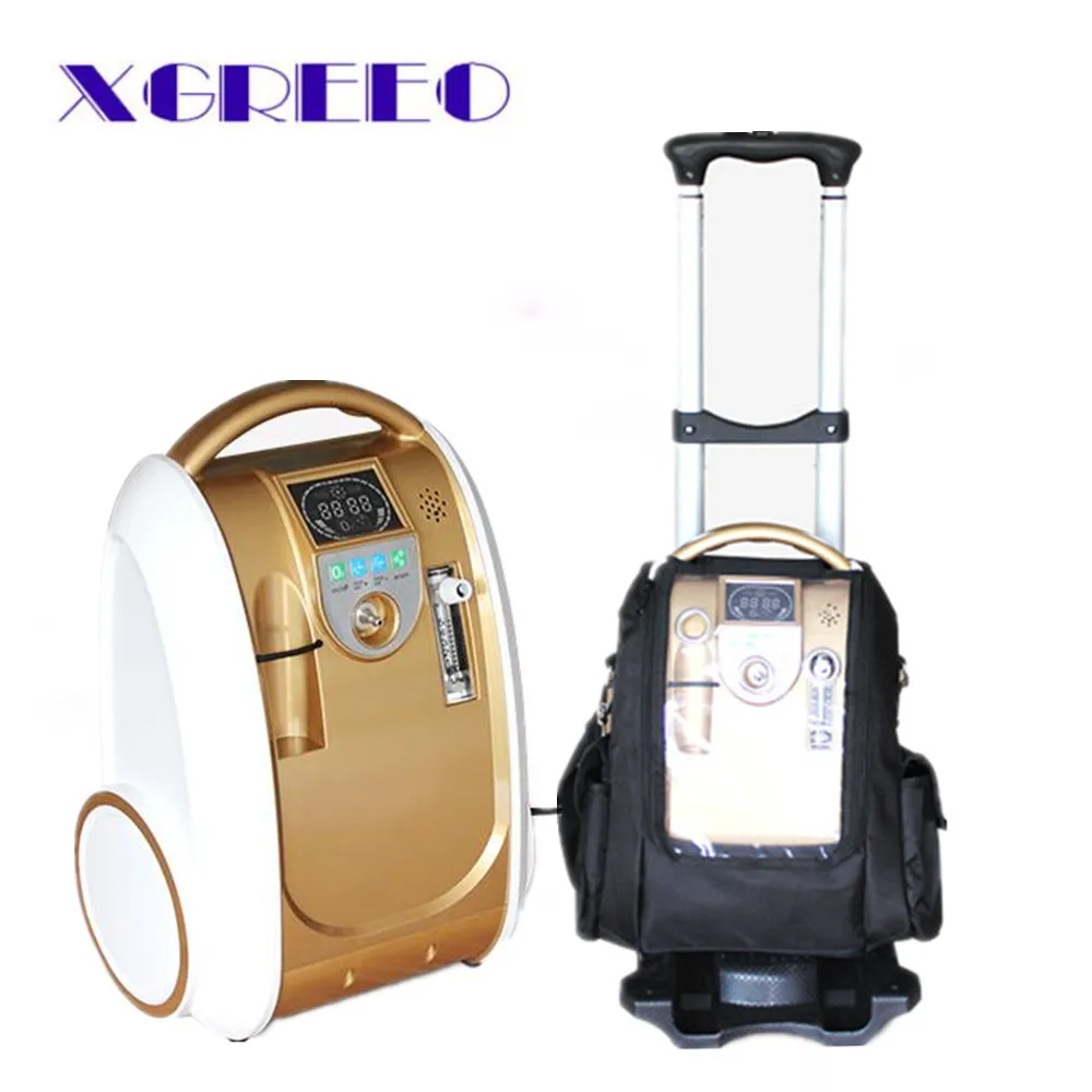 XGREEO Mini Portable Oxygen Generator Concentrator battery/travel/home use oxygen concentrator oxygen tank