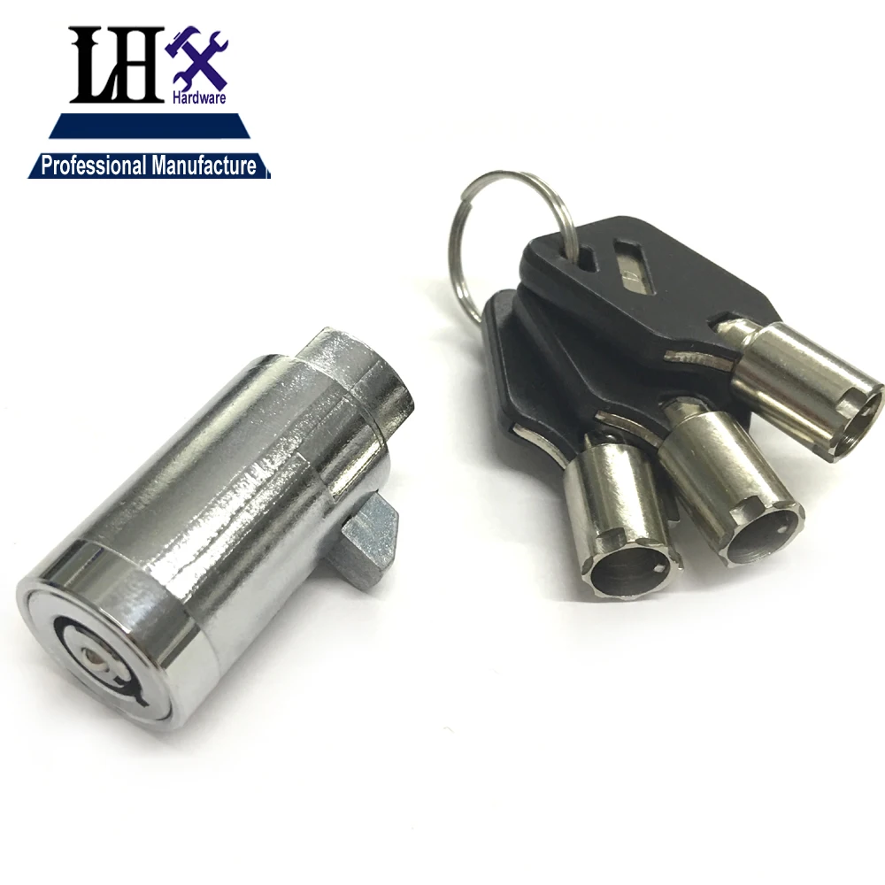 LHX 2705 1 Lock core Vending Lock Cylinder Tubular Key Lock for Box