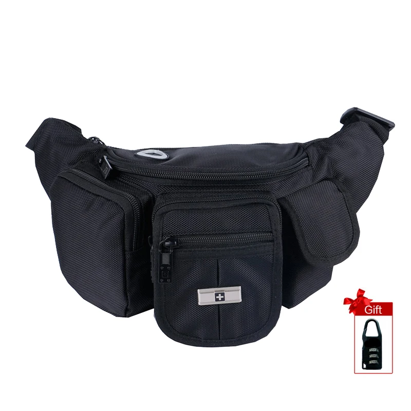 

Waist Bags For Men Male Casual Functional Zip Pouch Belly Bag Money Pouch Motorcycle Fanny Pack Waist Pack For Phone Leg Bag