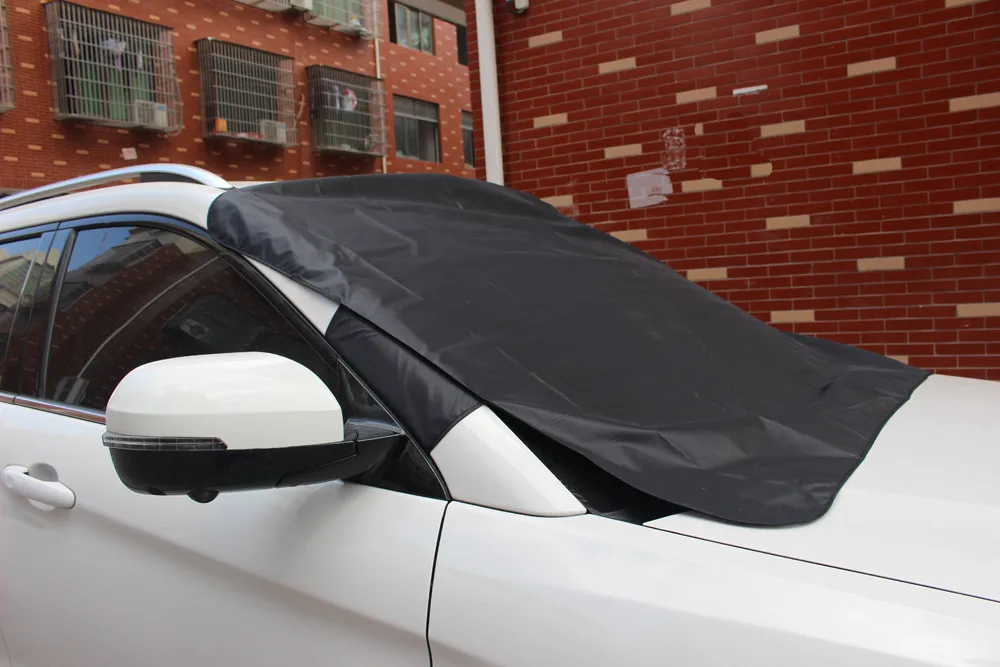 Черный солнцезащитный козырек для автомобиля, 1 шт., 150x120 см, защита от солнца, защита от солнца, Прямая поставка, 528