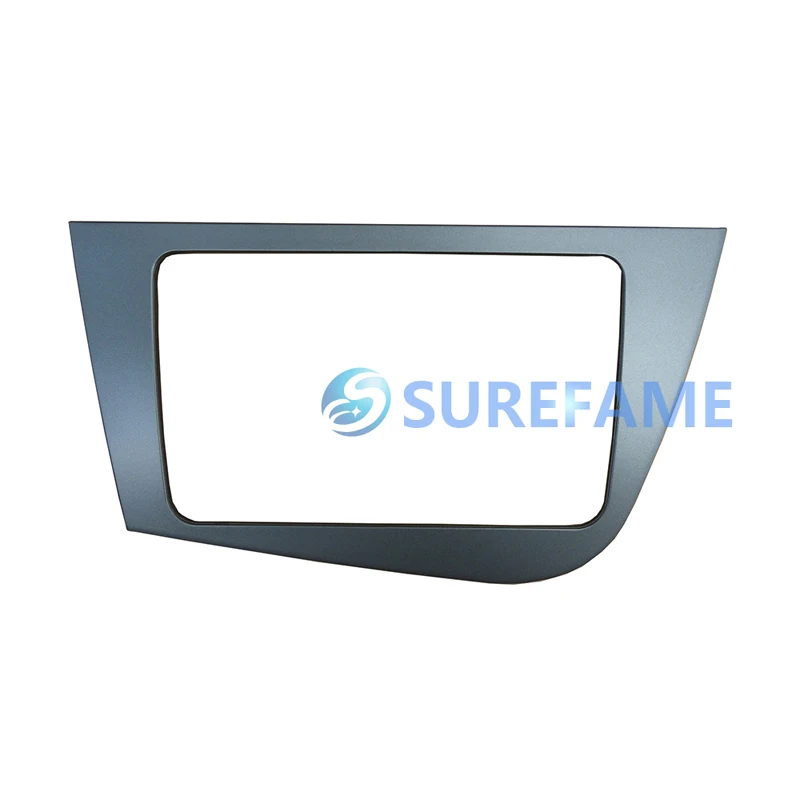 Автомобиль вторичного рынка радио фасции для Seat Leon 2005-2012(правое колесо) Facia панель GPS Dash комплект лицевая накладка рамка адаптера