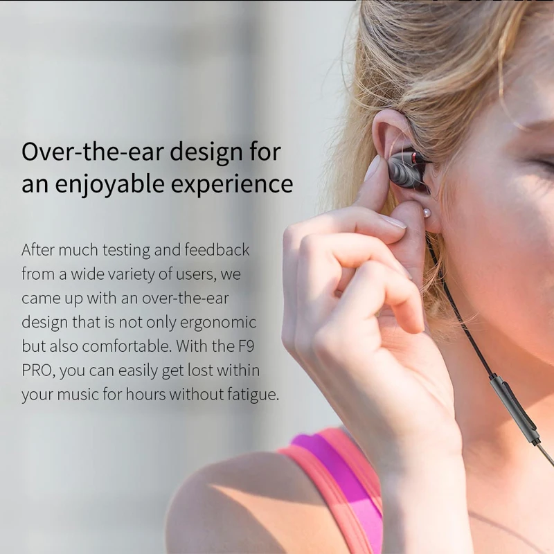 Наушники FiiO F9 Pro Triple Pilote Hybrid внутриканальные мониторы наушники с 1 синамиком и 2