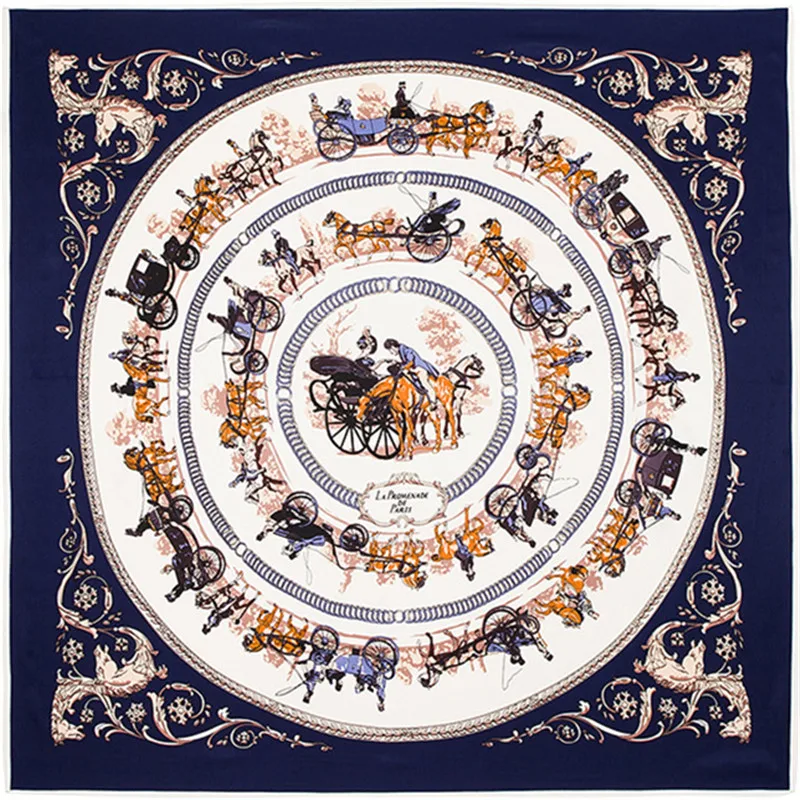 Horse Silk Scarf Horse Print Silk Scarves and Instant Shawls Horse