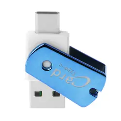 USB 3,1 Тип C Micro SD/TF Card Reader адаптер для Macbook для Chromebook S8 Note 8-Новинка; Лидер продаж