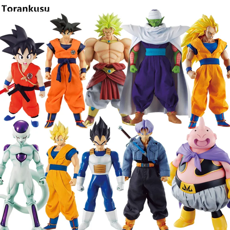 Dragon Ball Z Trunks персонажи Гоку Веджета Broly DOD Супер Саян ПВХ фигурку аниме модель