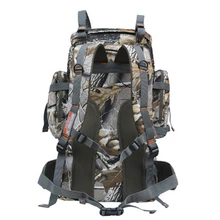 80L 3D Outdoor Sport Military Tactical climbing mountaineering Backpack Camping Hiking Trekking Rucksack Travel camouflage Bag