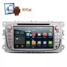 Android 4.4 Car dvd Player GPS Navigator For Ford Focus Mondeo S-MAX C-MAX Transit Connect Tourneo Connect radio player