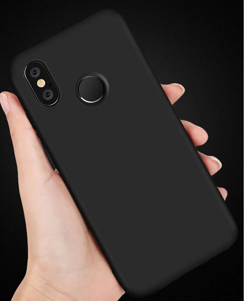

Xiaomi Redmi Note 6 Pro Case Redmi 6 Pro Clear TPU and Matte Soft Case For Redmi Note 6 Pro Redmi 6 6A Back Cover Silicone case