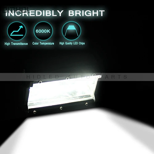 5 inch 72w LED Light Bar Work Light For Universal Use 1