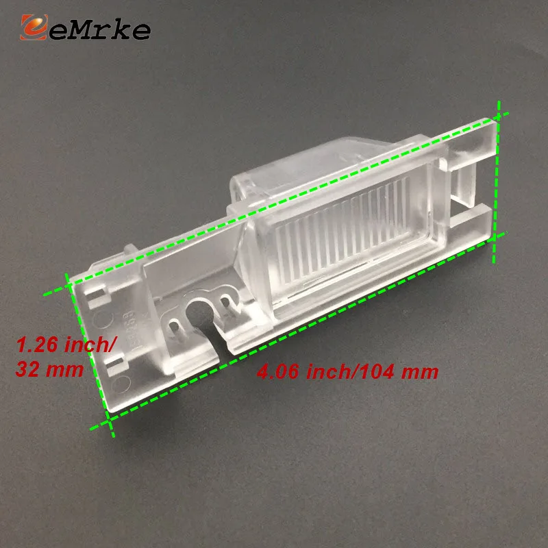 EEMRKE Автомобильная камера заднего вида Кронштейн номерного знака фары корпус крепление для Opel Vauxhall Astra J/Astra H/Astra(A04)(P10