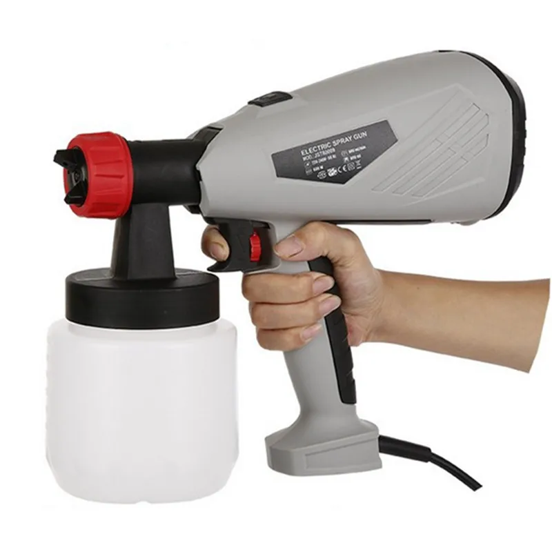 600W removable high voltage electric spray gun, nozzle adjustable spray