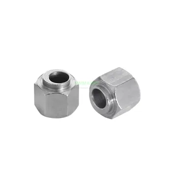 

10pcs Reprap 3D printer accessory stainless steel Eccentric Nut, Diameter 4 mm, hexagonal, height 8.6 mm for V wheel v-slot
