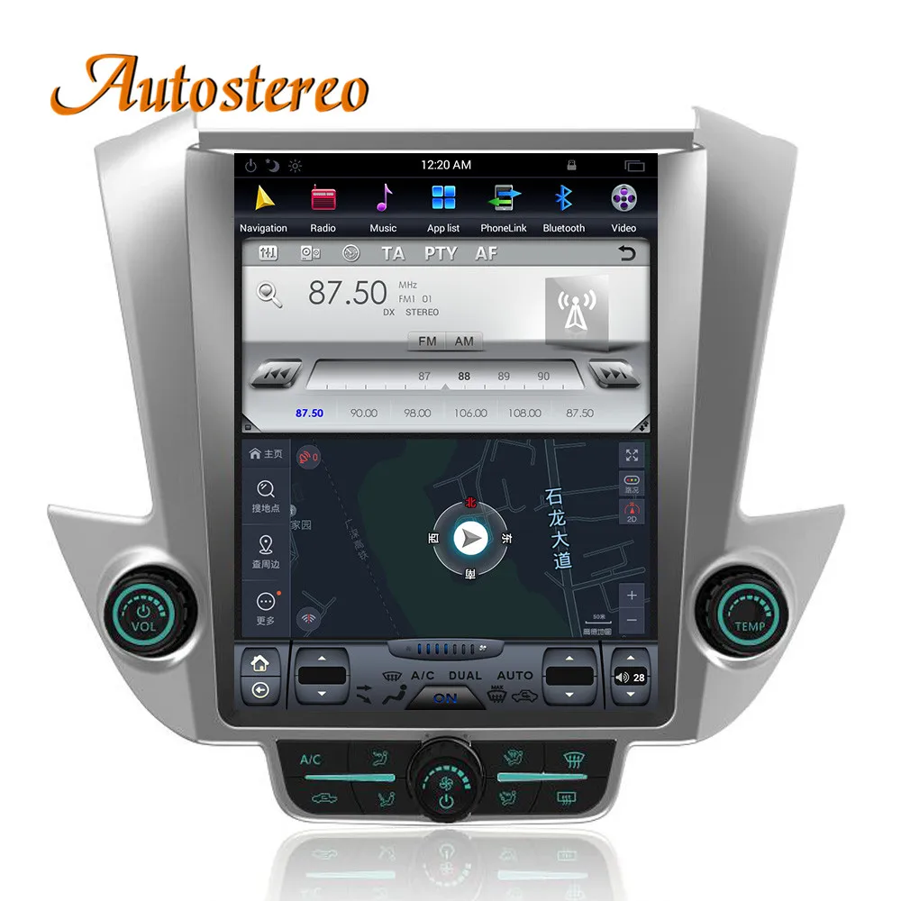 Sale Android Tesla style Car GPS Navigation For GMC Yukon Chevrolet Tahoe Suburban 2015 16 17 headunit multimedia radio tape recorder 1