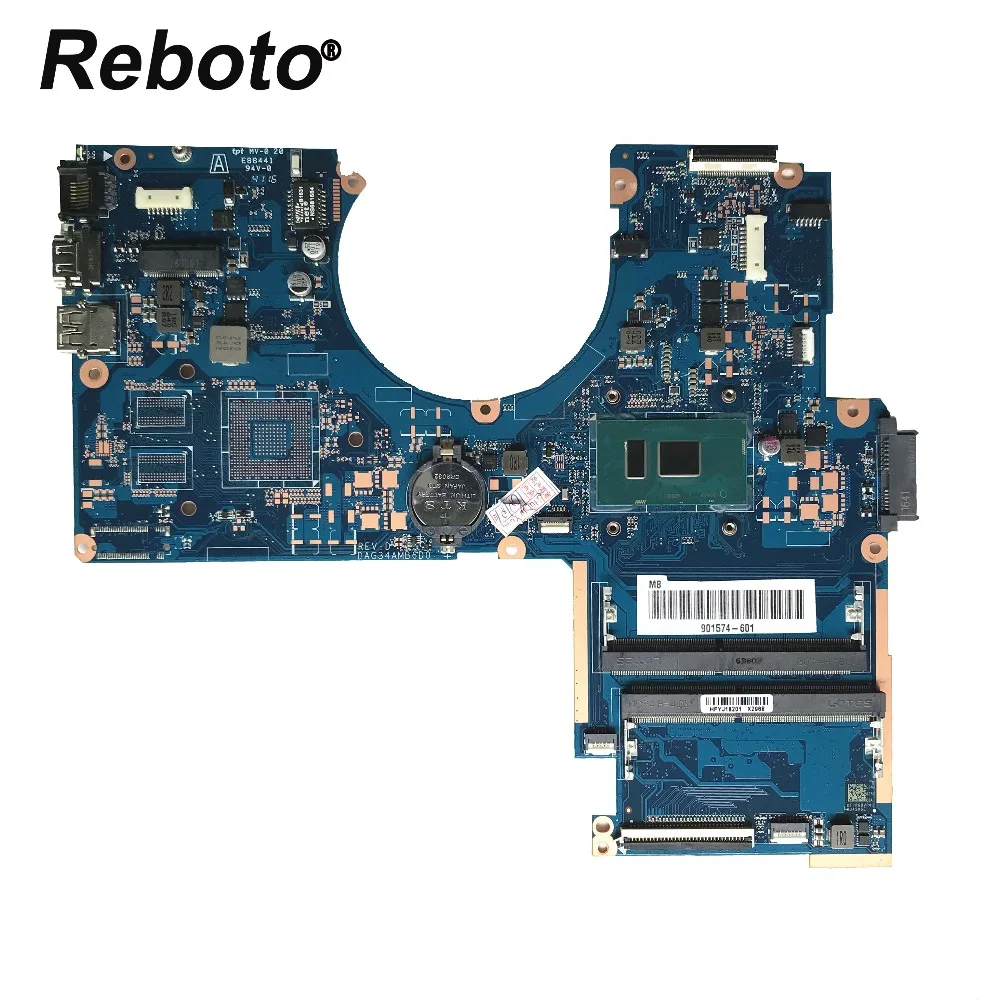 

For HP 15-AU Laptop Motherboard DAG34AMB6D0 901574-601 With I5-7200U CPU DDR4 MainBoard 100% Tested Fast Ship