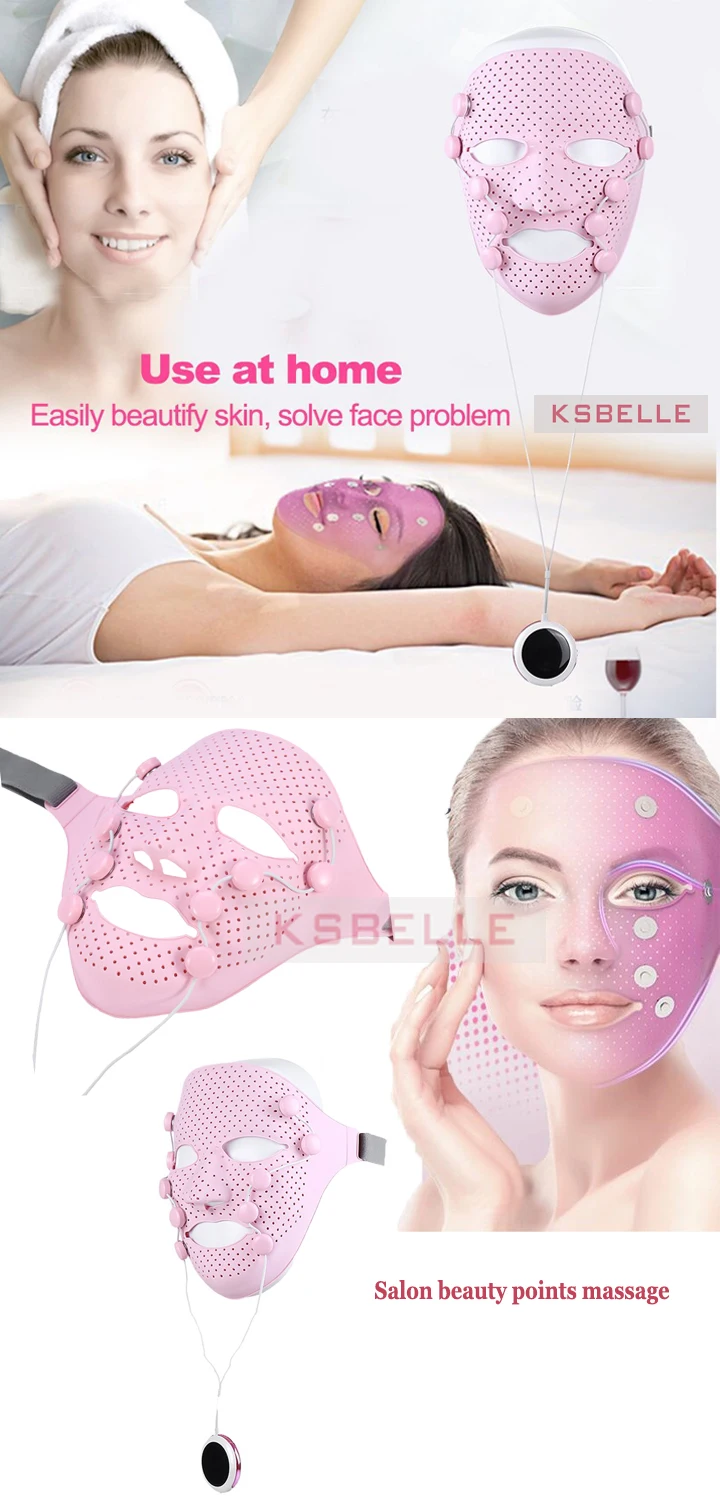 Facial massage mask
