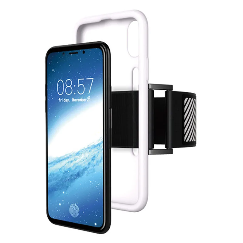 2 in 1 Detachable Sport Armband Phone Case Bag for iPhone X Running GYM Arm Band Belt Cover Case for iPhone 7 8 Plus (16)