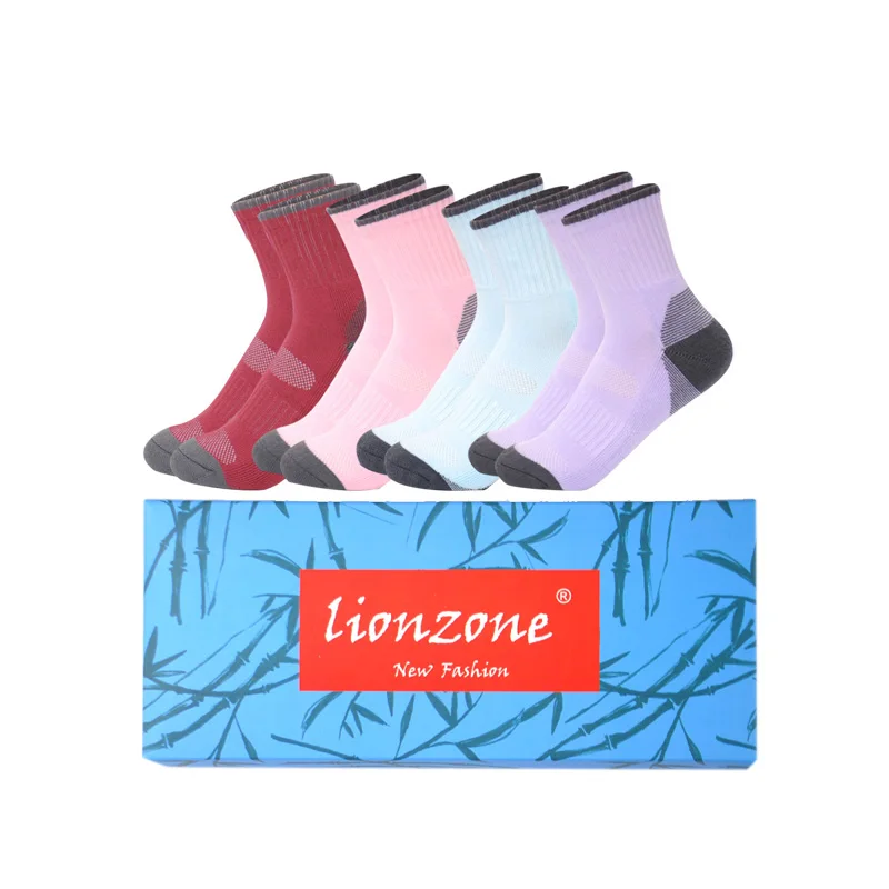 LIONZONE/женские носки Сезон осень зима Бамбуковый плотный носок Зимние толстые