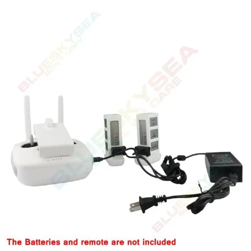 DJI Phantom 3 Pro 2 CH Batteries And Controller Charger Power Adapter W/ AC Cable DJI Phantom 3 Pro 2 CH Batteries And Controller Charger Power Adapter W/ AC Cable