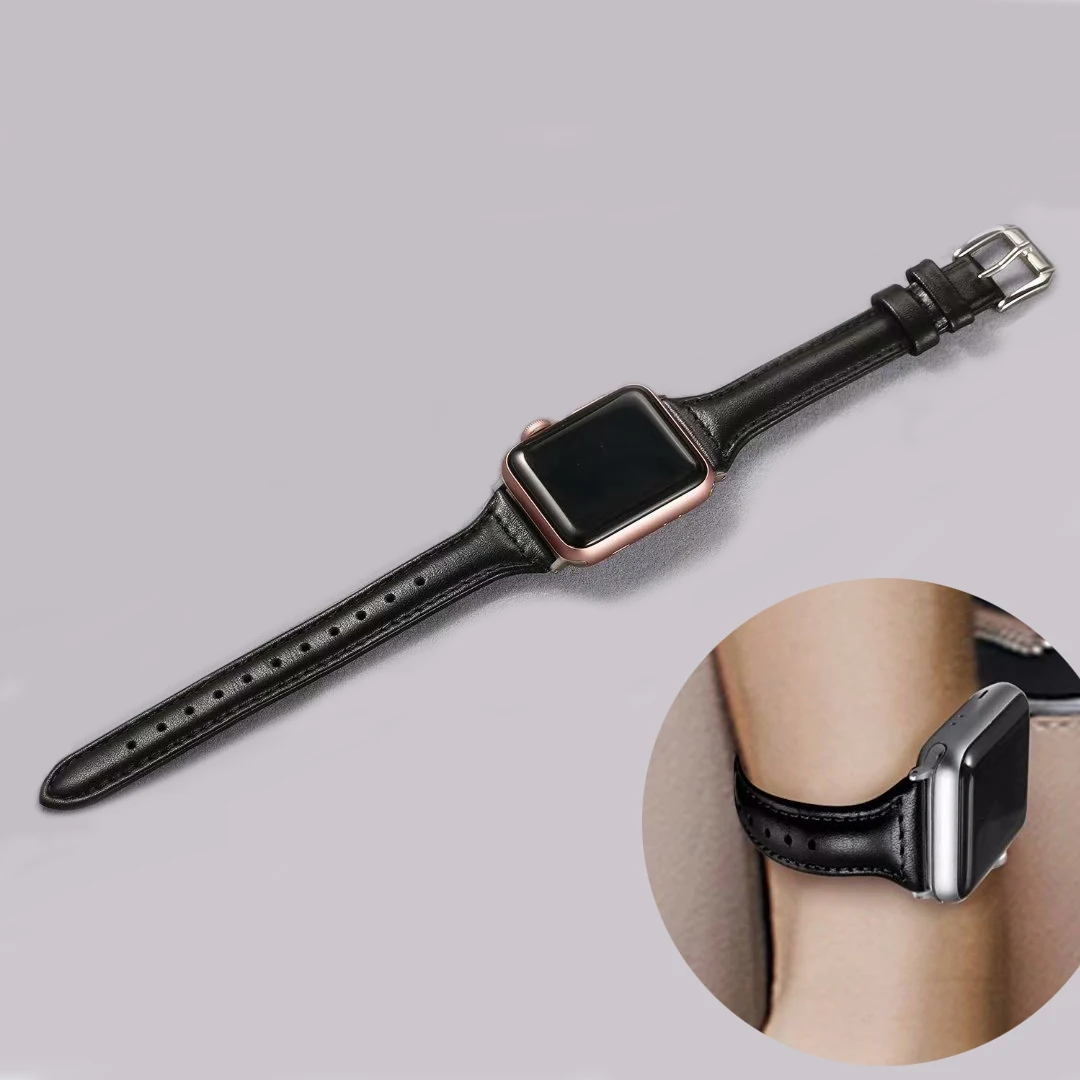 Кожаный ремешок для часов Apple Watch 38 мм 42 40 44 5|Ремешки часов| |
