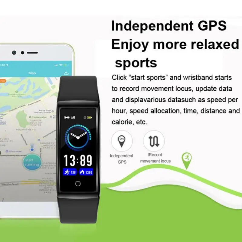 H3 Smart группа крови Давление монитор сердечного ритма IP67 Водонепроницаемый браслет счетчик шагов Фитнес Bluetooth спортивный умный Браслет
