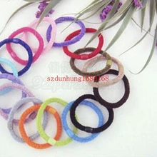 1000 шт., высокий эластичный бархатный круг для волос