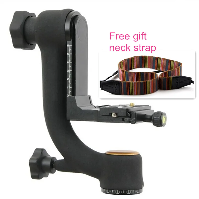 Beike BK 45 Panoramic 360 Degree Vertical Pro Gimbal Tripod Head 1/4
