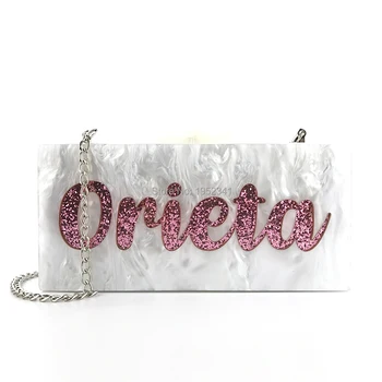 

OC3936 Guangzhou Occi manufacturer wholesale acrylic custom name bags