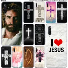 La Biblia Jesucristo cristiano caso suave para Xiaomi Pocophone F1 9T 9 9SE 8 A2 Lite A1 A2 Mix3 Redmi K20 7A Nota 4 4X 5 5 5 6 6 7 Pro S2