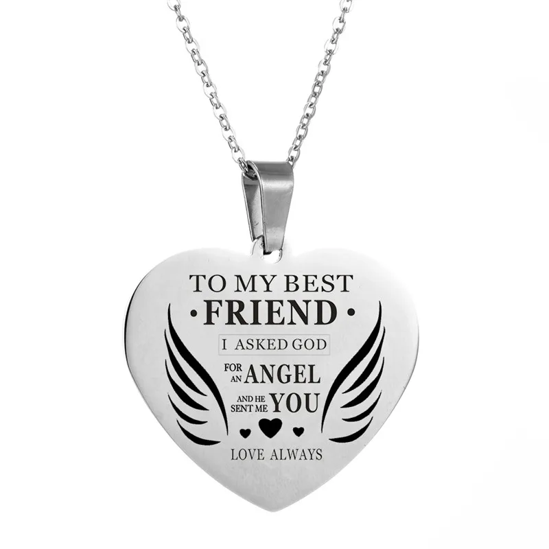 Heart-to my friend-silver