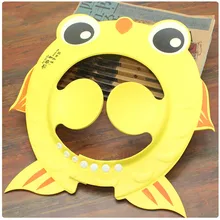 Регулируемый Детский шампунь для ванны душа шапка аксессуар для укладки