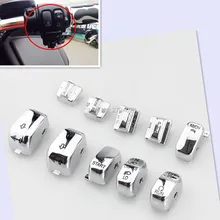 10 шт. хромированный ручной переключатель чехол на кнопке крышки для 1996-2013 Harley Touring модели Новые