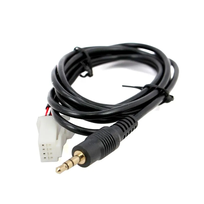 Aux-in Audio Adapter Cable for Nissan Infiniti Versa Tiida Qashqai Sylphy Geniss (3)