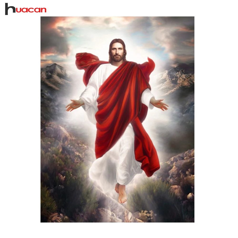

DIY 5D Jesus Icons Diamond Painting Cross Stitch Hobbies and Crafts Religion Diamond Mosaic Embroidery with Home Decoration Y463