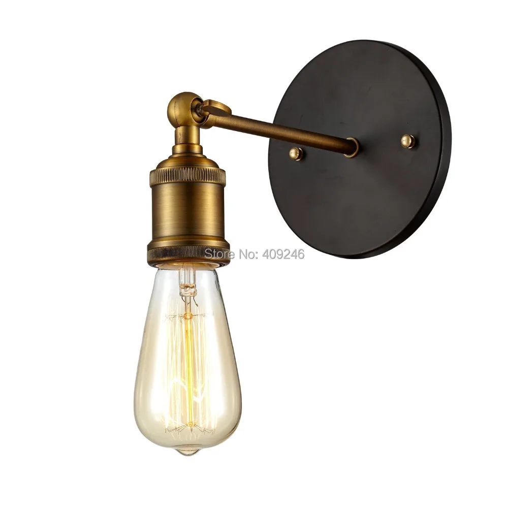 

RH LOFT vintage style Industrial Edison Wall Light Mirror Lamp E27 holder Retro Coffee Shop Club Store Cafe Bar Hall Restaurant