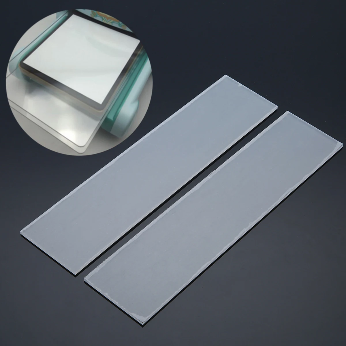2pcs 225x54x3mm Transpa Generic Acrylic Cutting Plates For Generic Acrylic Cutting Plates