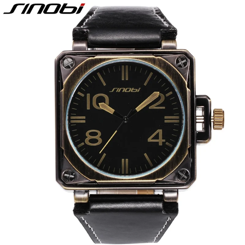 SINOBI Mens font b Sports b font Military Watches font b Top b font font b