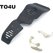 MOTO4U для Ducati скремблер Защита двигателя мотоцикла протектор черный+ "эвотек" производительность