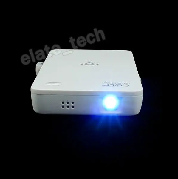 Mini Hd Lcd Projector Tablet Pc Laptop Smartphone Wifi Connection