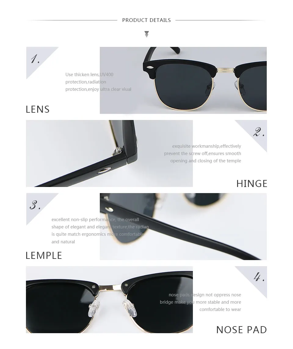 Бруно Данн солнцезащитные очки для мужчин и женщин поляризационные брендовые дизайнерские солнцезащитные очки Oculos masculino feminino sol lunette de soleil femme Ray