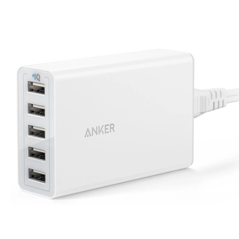 Сетевое зарядное устройство Anker PowerPort 5_40W 5 Port USB Charger официальная гарантия быстрая