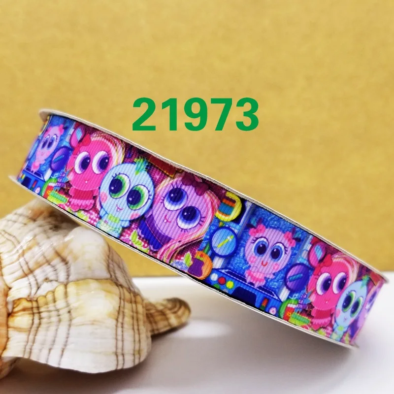 Бесплатная доставка 50 ярдов Мультяшные собаки печатные grosgrain ленты 22069|Ленты| |