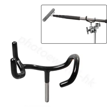 

Easy Hood Boompole Holder 3-1/2 Support Holder Coated to Protect your Boom pole for Rode Sure Microphone